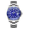ADDIESDIVE Men's Classic Watch with Ceramic Bezel 200m Water Resistant Casual Quartz Watch BGW9 Blue Luminous Gift Watch MY-H3-2