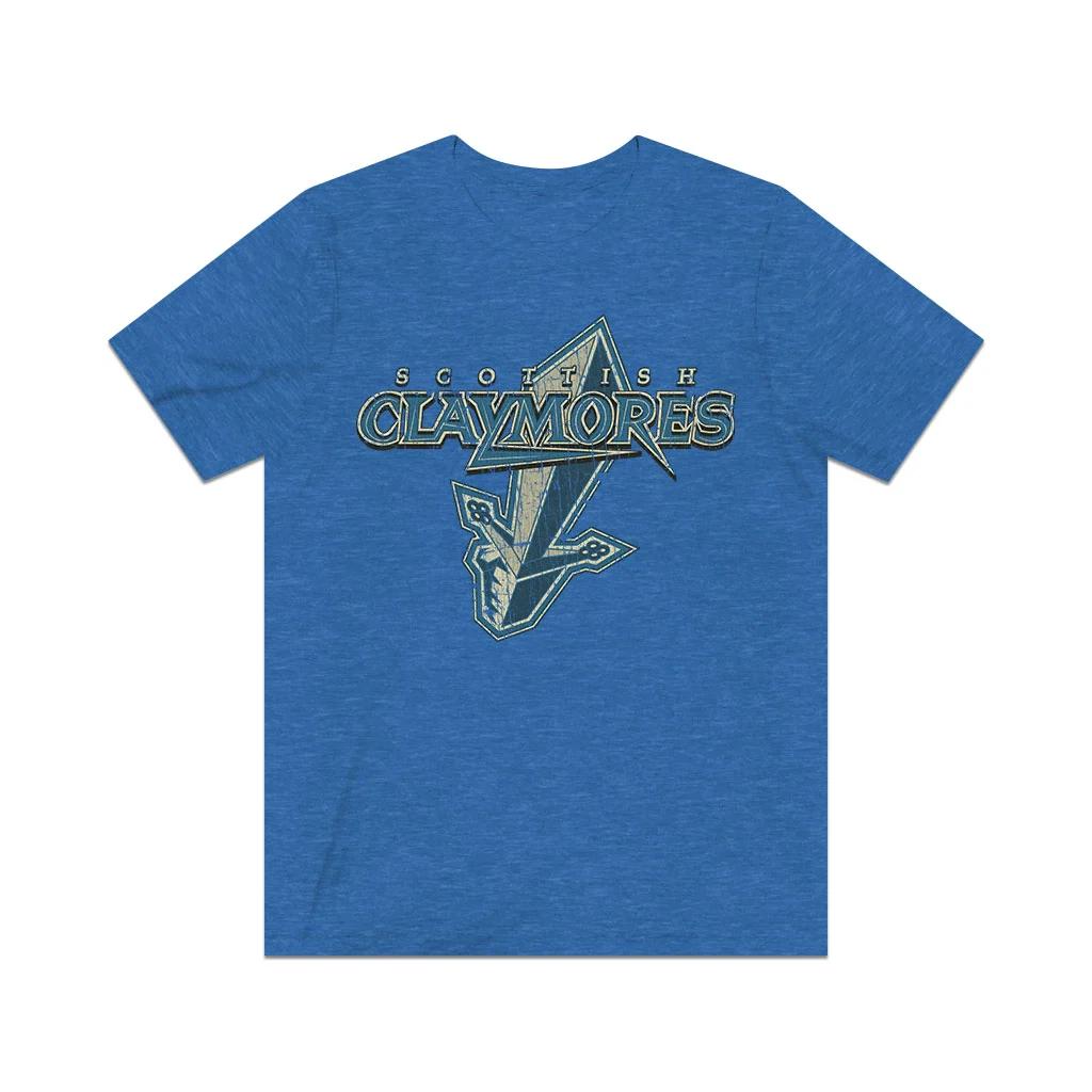 

Scottish Claymores 1995 Vintage Men s T shirt M