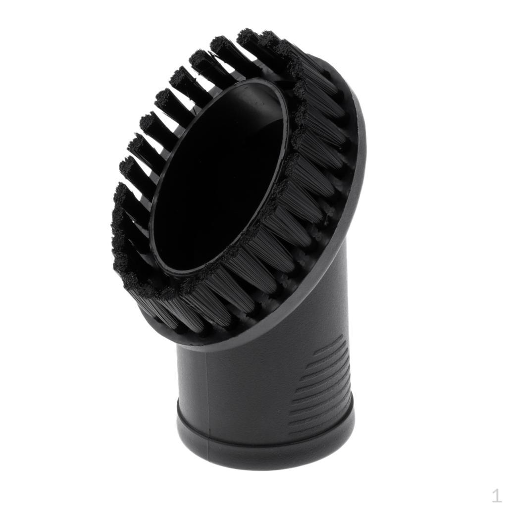 

Универсальная щетка для очистки от пыли и волос из конского волоса подходит для большинства пылесосов чёрный