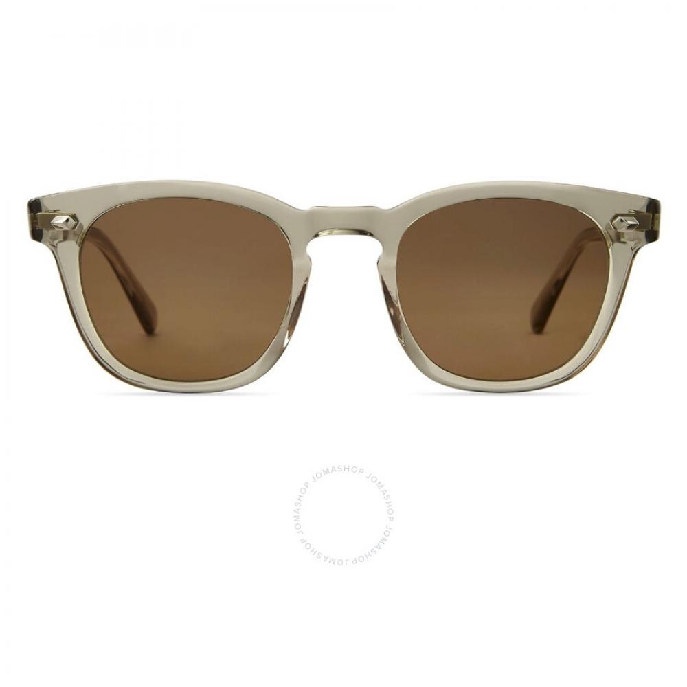 

Mr. Leight Hanalei S Kona Brown Oval uniSex SunglaSSeS Ml2022 Oi Wg Konbrn 45