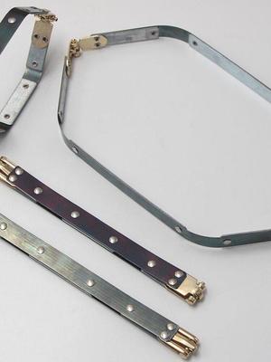 Sechseckige elastische Münzbörsen-Schließe für DIY-Handtaschen