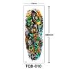 Full Arm Tattoo Sticker, Full Arm Big Picture Tattoo Sticker, Flower Arm Tattoo Sticker Tattoo