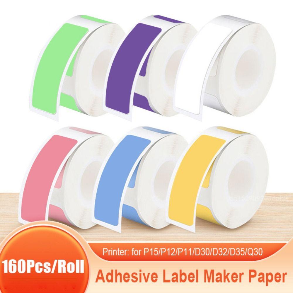 Back Adhesive Thermal Sensitive Paper Tags for P15/P12/P11/D30/D32/D35/Q30 Switch Sticker