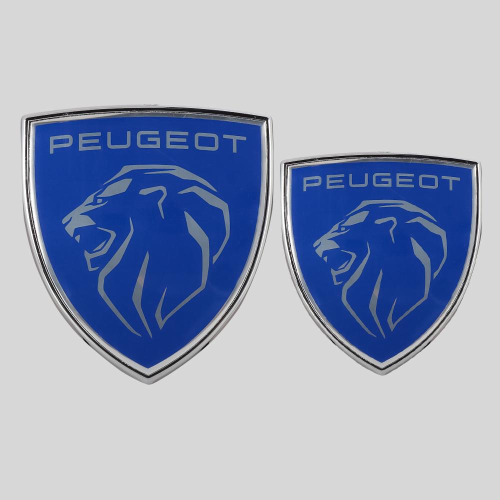 2026 Het Bilklistermärke Bil Original Främre Motorhuvs Emblem Dekal Tillbehör För Peugeot 308 408 508 RCZ  205 208 3008 2008 108 206 207