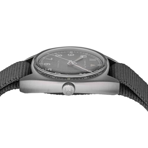 HAMILTON Men's Khaki Aviation Pilot Automatic Watch, Stainless Steel with Fabric Case, H76419931