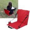Stadium Folding Seats Cushion Outdoor Portable Seats Cushion Beach Chair Cushion with Back Support
