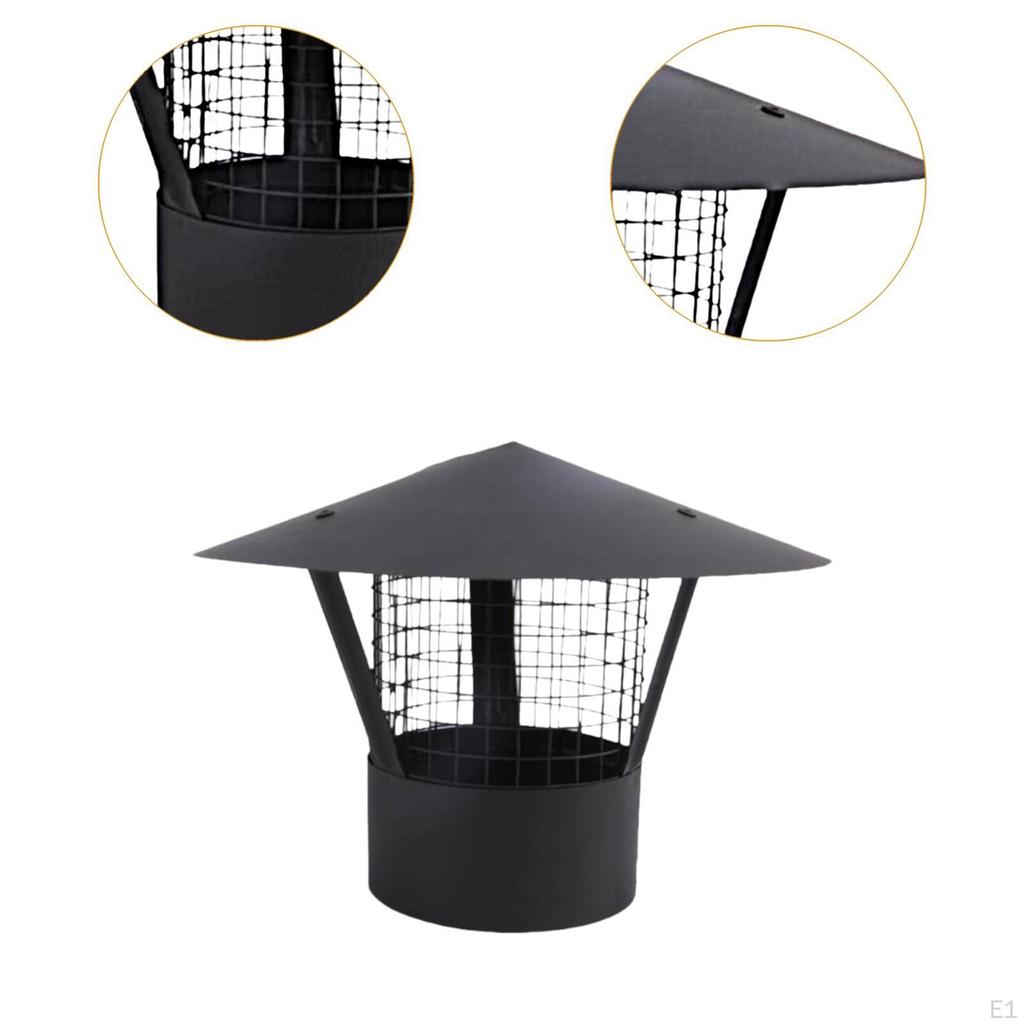 Capac pentru șemineu Capac pentru șemineu în exterior Ventilatie din oțel inoxidabil Acoperiș de evacuare a casei