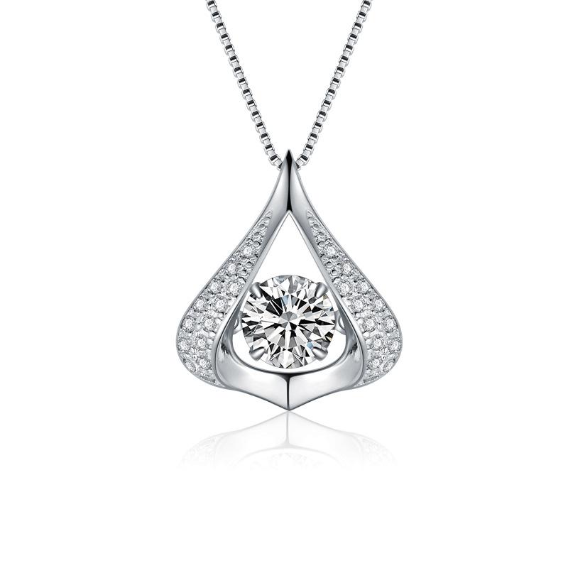 

Подвеска в форме капли воды, умная корейская версия, нишевый дизайн, чувство моды, ожерелье, женский стиль