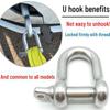 Fluorescent 3-Ton 3-Meter Strong Tow Rope for Car Emergencies