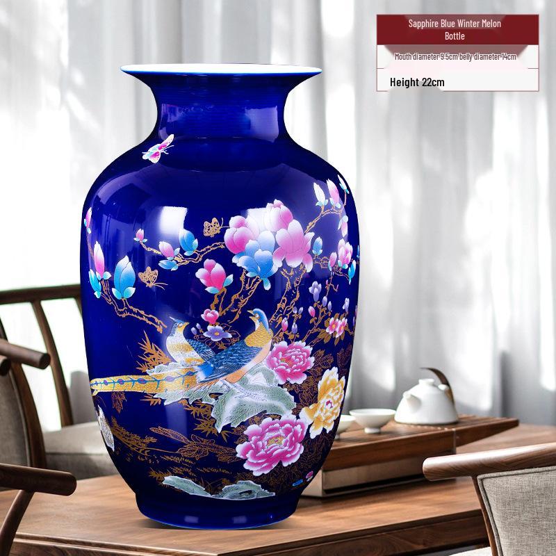 Jingdezhen Ceramic Vases - Chinese Home Decor for TV Cabinets & Shelves