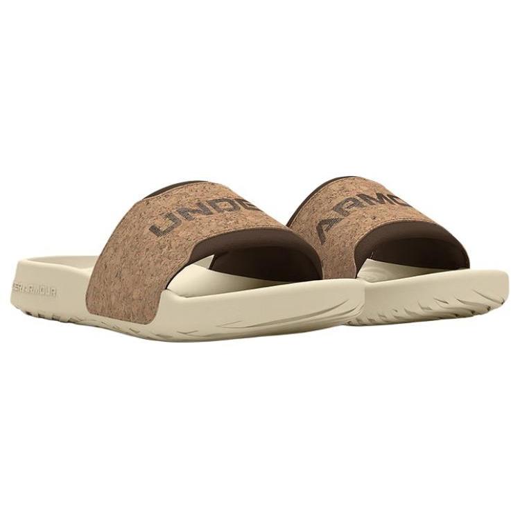 Under Armour Ignite Select Cork Slides 'Brown' 3027209-201