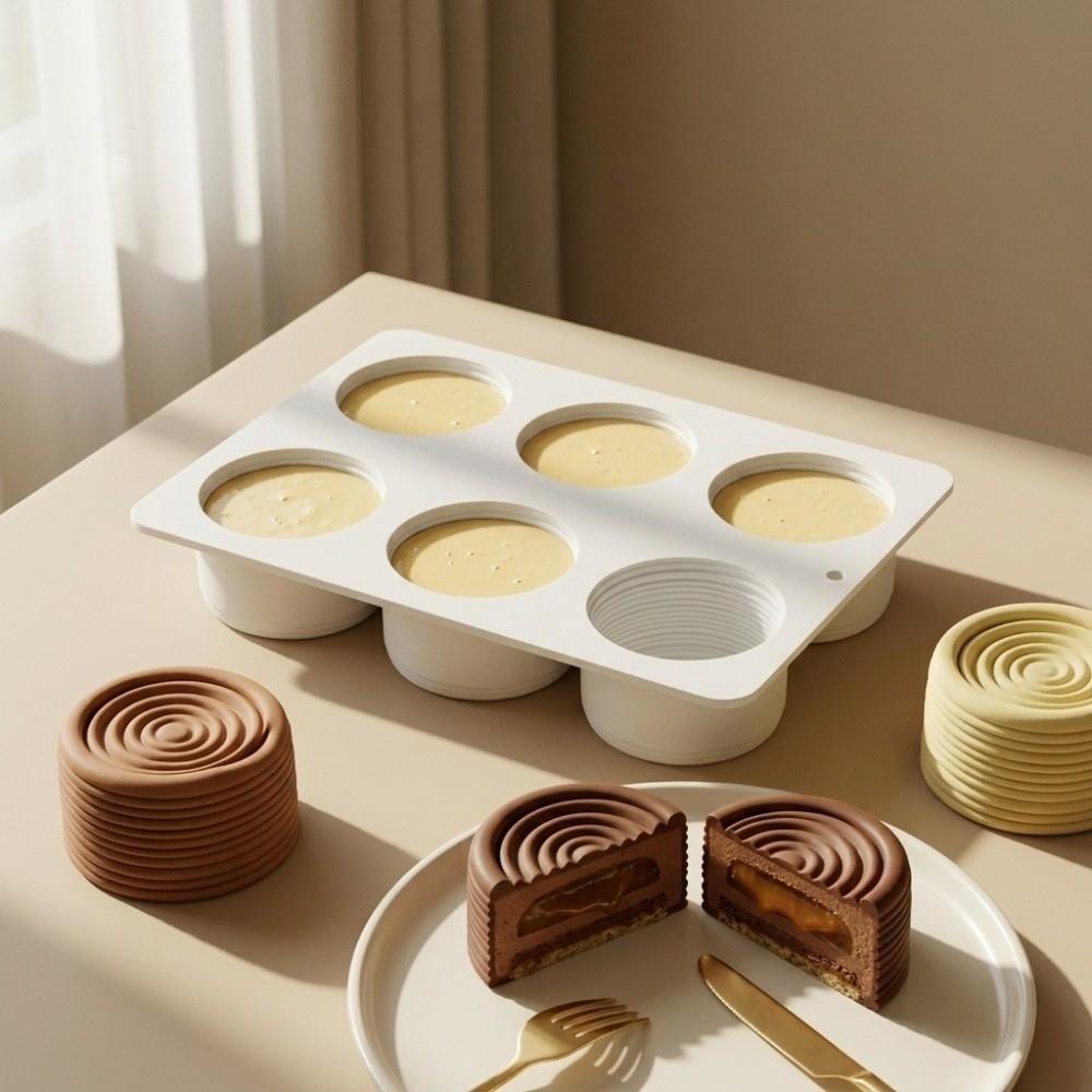 Non-Stick Mousse Cake Mold Heat-Resistant Baking Molds New Pudding Mould Kitchen Bakeware