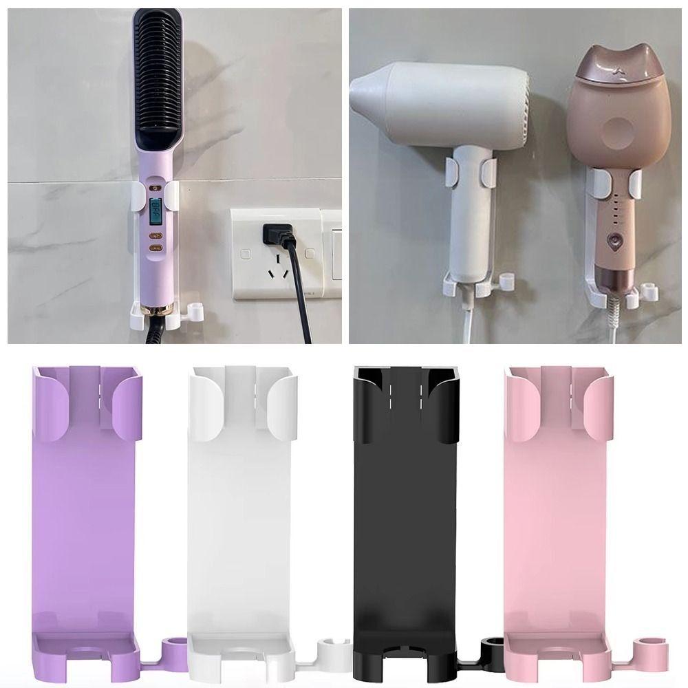 Wandhalterung für Lockenstab Universeller Halter für Glätteisen für Badezimmer Haushalt