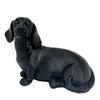 Yangyizhi 3D Printed Dachshund Sculpture, Miniature Dog Figurine, Matte Finish Statue, Artistic Pet Memorial Gift