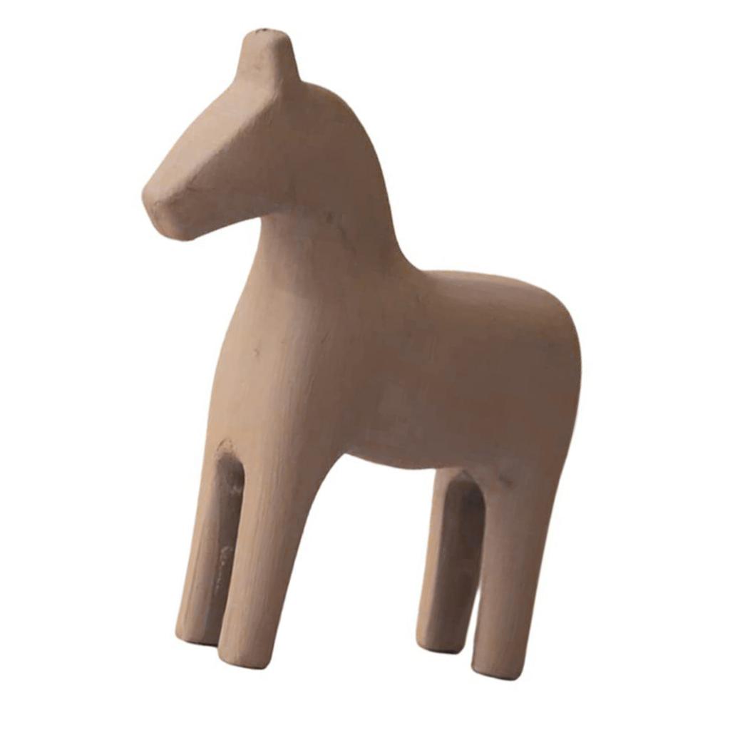 Kreative Schwedische Dala-Pferd-Statue Dekoration für Zuhause Büro Schreibtisch Bücherregale Kinderzimmer Schlafzimmer Dekorationen Geschenk