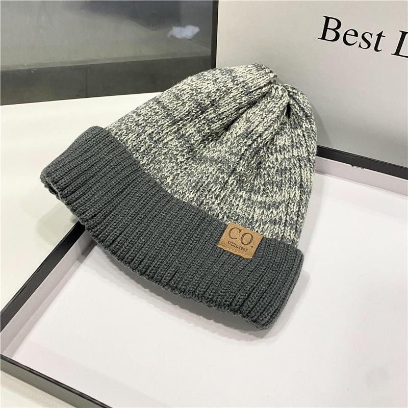 New Hats Men's and Women's Wool Hats Men's and Women's Winter Couples Outdoor Snow Thickened Warm