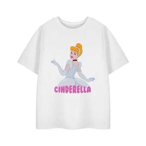 Cinderella Girls Cotton Short-Sleeved T-Shirt