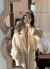 2025 Korean Style Wool Mid-Length Over-the-Knee Coat
