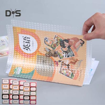 DYS Stationery 10 szt. Matowy przezroczysty klej Podręcznik szkolny Etui ochronne Book Jacket Cover