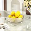 Light Luxury Fruit Tray Home Living Room Coffee Table Fruit Tray Rotating Dried Fruit Tray New High-end Candy Snacks Placement Tray