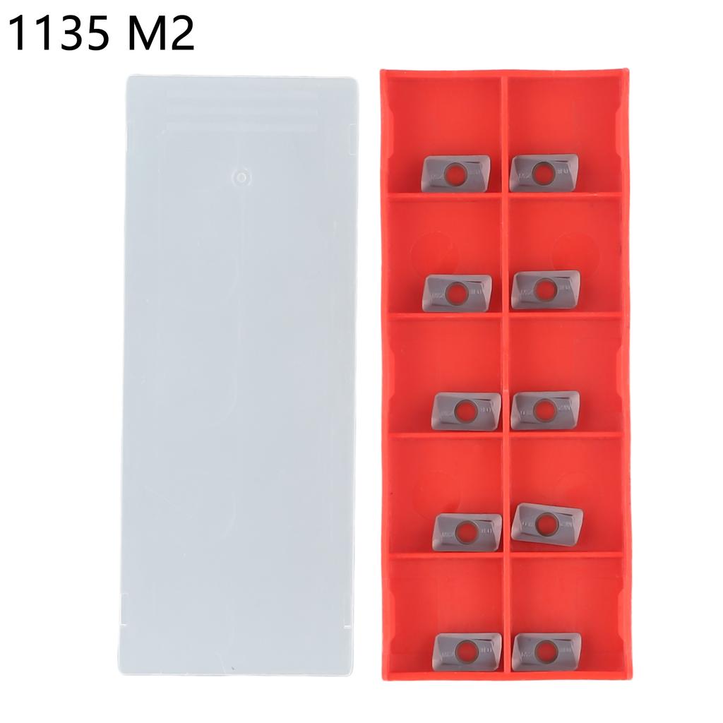 APMT1604 and APMT1135 Carbide Inserts for H2 VP15TF with Easy Wrench Based Replacement System and Performance 10pcs