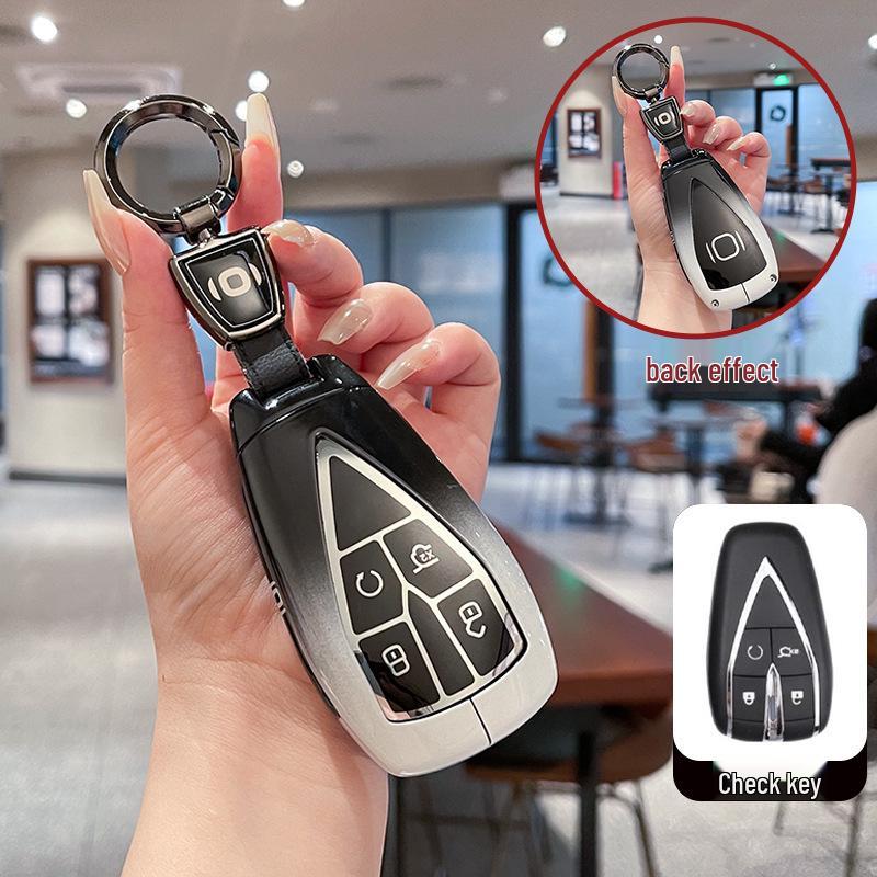 Changan Qiyuan A07 Schlüsseletui für Modelle 25/24: 515 Elite, Premium 710 Flaggschiff mit Metallgehäuse und High-End-Schnalle