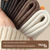 5 Pairs of  Female Autumn and Winter Warm Velvet Thickened Not Bloated Wool Knee Socks