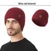 Men's Warm Knit Beanie with Ear Protection
