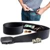 New Travel Cash Anti Theft Belt Waist Bag Women Portable Hidden Money Strap Belt Wallet Waist Pack Men Hiding Belt for Men Women