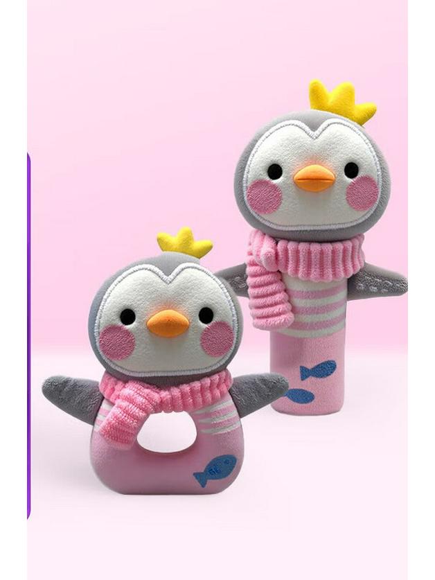 Плюшевая погремушка-палочка Гарфилд Набор подарков для малыша