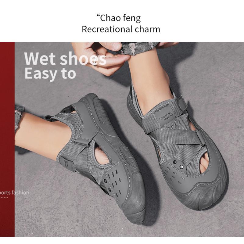 Fashion Leisure Beach Sandals Tenis Outdoor Casual Shoes Climbing Slippers Sport Male Trekking Non-slip Breathable Zapatillas De Hombre