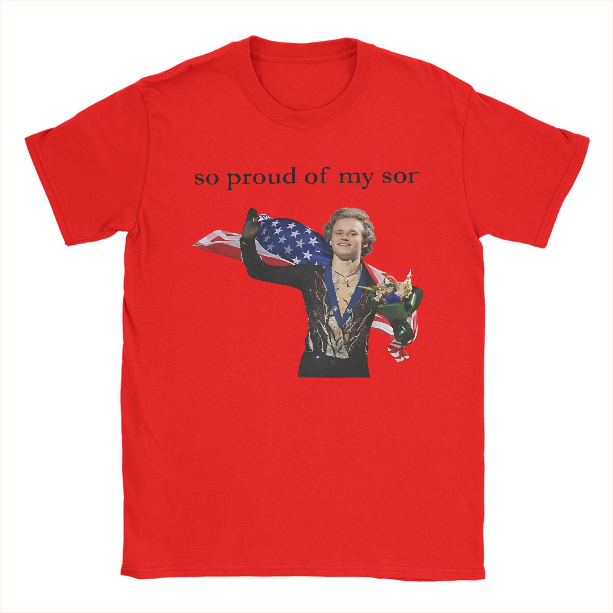 

Summer Ilia Malinin Figure Skating Novelty T Shirts 100 Cotton Tee Shirt for Man Y2K Fun Hot Sale Short Sleeve Clothes S