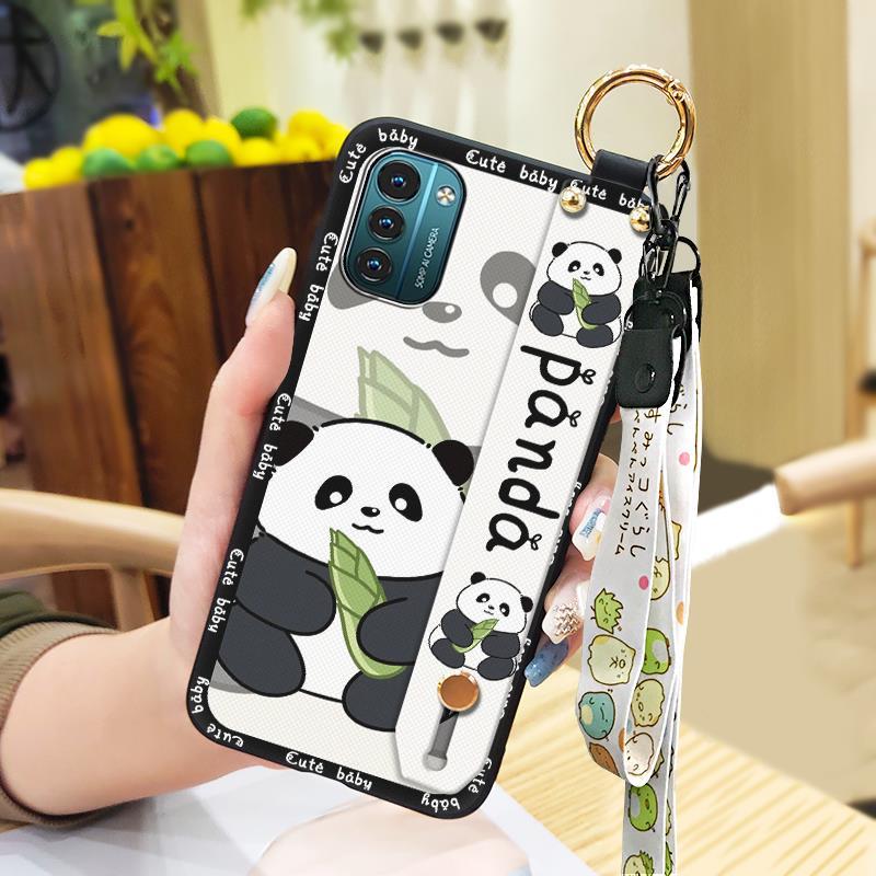 Phone Holder Shockproof Phone Case For Nokia G11/G21 Cartoon Lanyard Protective Waterproof Back Cover Fashion Design