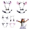 Halloween Cow Ears Cartoon Headband - Cute Calf Animal Costume for Kids