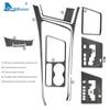 Soft Carbon Fiber Interior Sticker for Dodge Challenger 2008 2009 2010 2011 2012 2013 2014 Car Accessories Gear Shift Cover