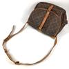 Louis Vuitton M42254 Monogram Saumur 35 Crossbody Flap Bag Shoulder Bag Brown
