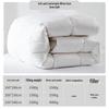 Source Life White Duck Feather Down Winter Quilt