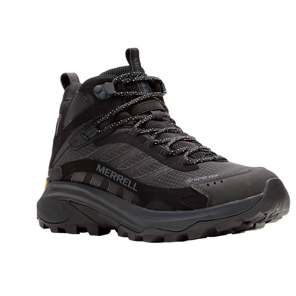 Merrell Moab Speed 2 Mid GTX hiking boots waterproof Black