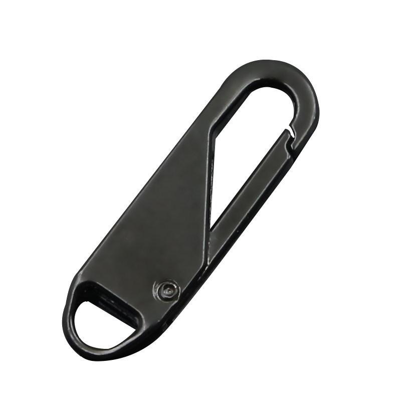 Universelles Reißverschlusskopf Reparaturzubehör Kleidung Taschen Abnehmbarer Zugverschluss Kopfersatz Universeller Zug Tablett Tropfen Reißverschluss