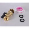Heavy Brass Rain Barrels Spigot 1/2inch NPT Connection Full Flows Designs Corrosion Resistant Brass Valves for Rain Barrels