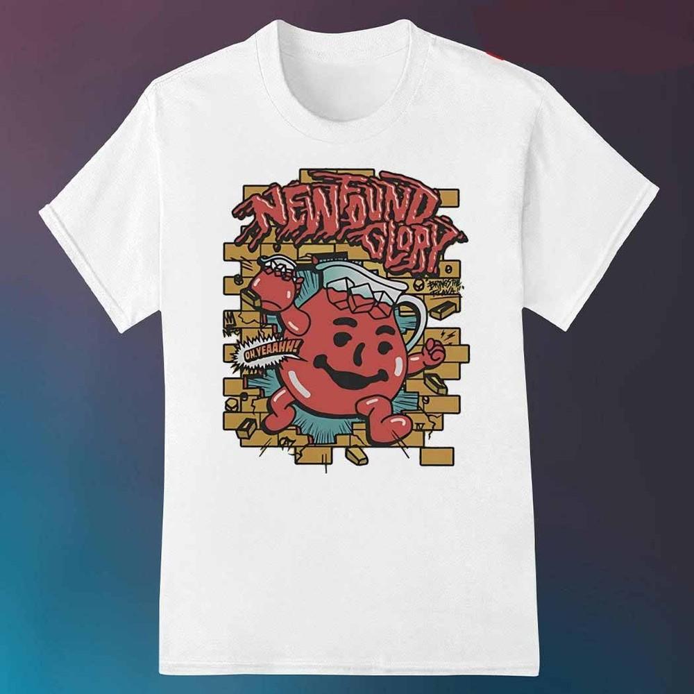 New! Kool-Aid Man New Found Glory shirt S-5XL EN554 Unisex T-Shirt L