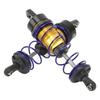 2Pcs RC Car Shock Absorber Adjustable Aluminum Alloy Rust Prevention RC Car Spring Damper for 110