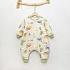 Cotton Warm Sleeping Bag Toddlers 20-50 Lbs Winter Footed Pajama With Leg Separation Tummy Coverage