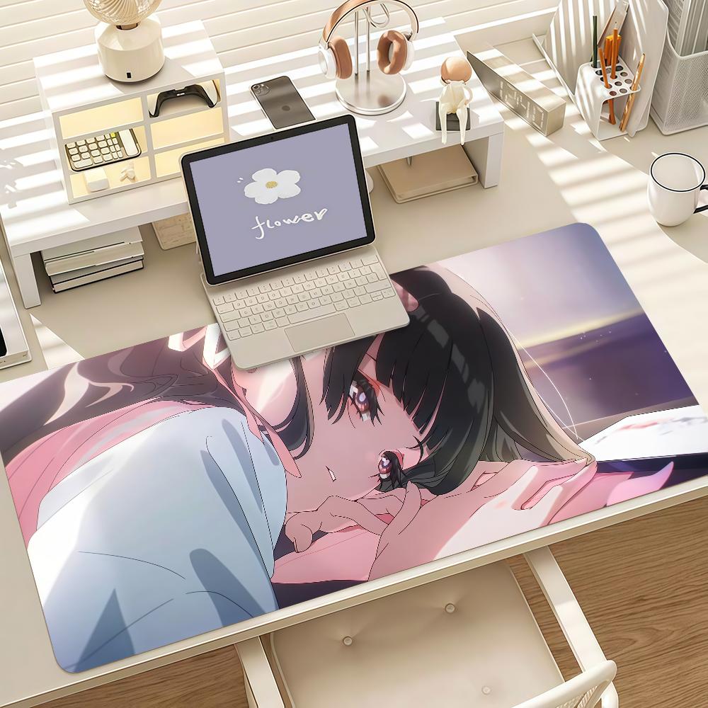 Game Wuthering Waves Chisa Mouse Pad Anti Slip Rubber Edge Locked Thickened Laptop Gaming Desk Mat