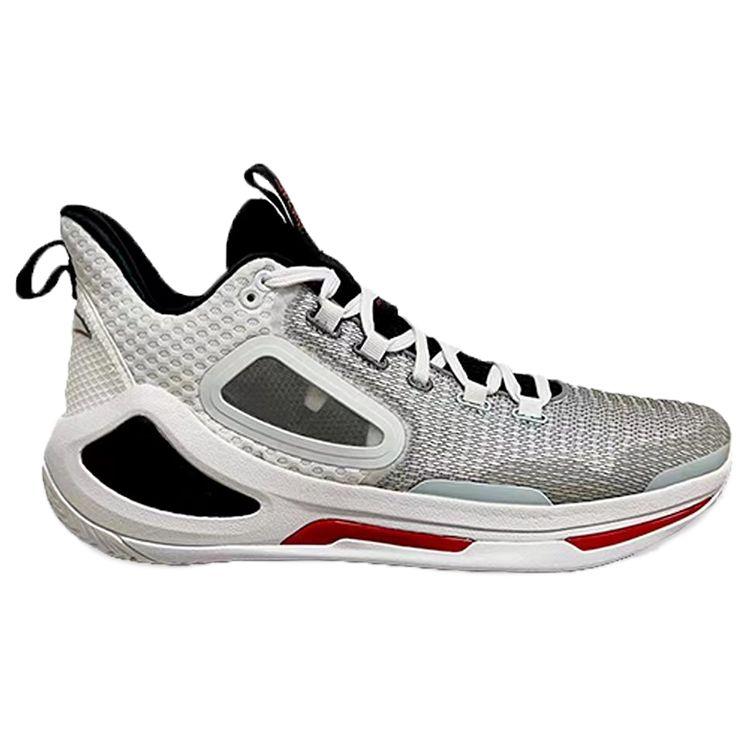 Anta Low Top Performance Basketball Shoes Men Sneakers Gray Black 512210501-1