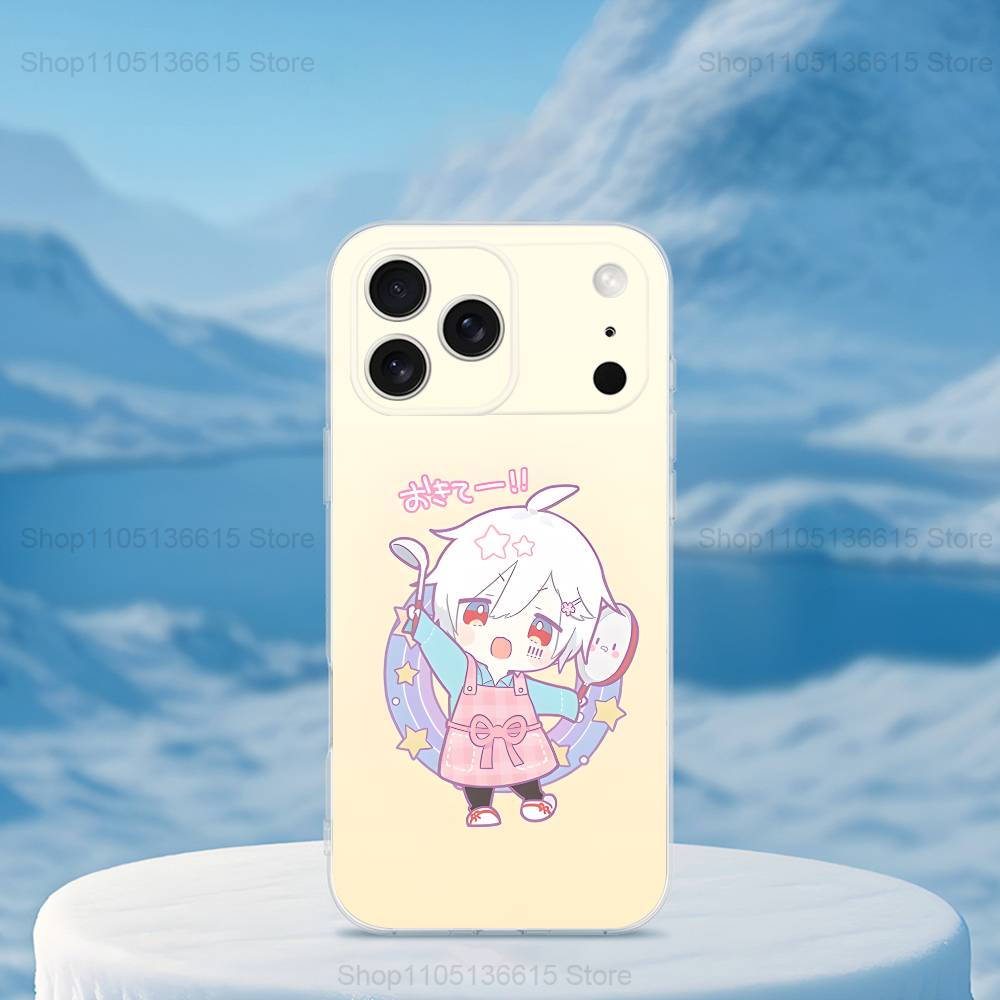 

Cute Art M-MAFUMAFU Singer Phone Case For iPhone Max,Plus,11,14,13,XR,SE,12,15,Pro,17,16,X,XS,Mini Transparent Soft Cover iPhone16PRO