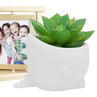 Cute Dinosaur Tail Silicone Molds Mini Flower Pot DIY Cement Concrete Plaster Candle Jar Succulent Planter Handmade Garden Decor