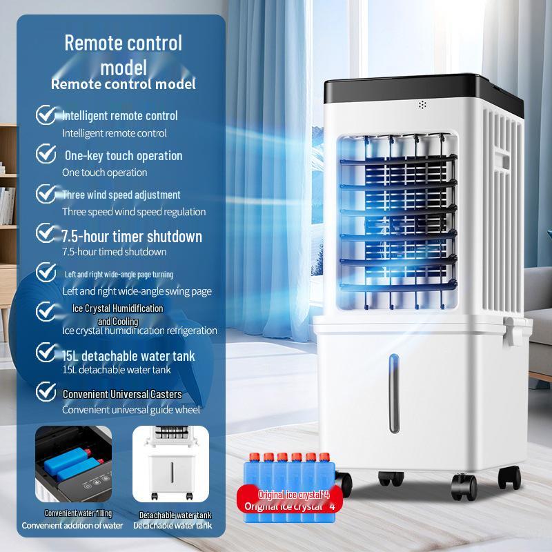 Slimme Stilstaande Verticale Airconditioner Ventilator met Afstandsbediening en Energiebesparende Waterkoeling voor Thuis