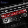 Carbon Fiber Style Interior Sticker for Hyundai Tucson NX4 2025-2027 LHD RHD Center Console CD Frame Trim