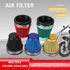 Motorrad Vergaser Zubehör Universal 38mm 48mm 58mm Luftfilter Reiniger Für 50cc-250cc Roller Motocross Pit Dirt Bike ATV